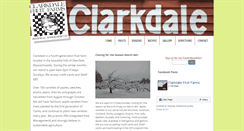 Desktop Screenshot of clarkdalefruitfarms.com